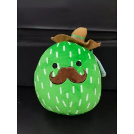 Squishmallows SQUISHMALLOW 7" MARCELLUS THE CACTUS WITH MUSTACHE TOY DROPS EXCLUSIVE PLUSH NEW
