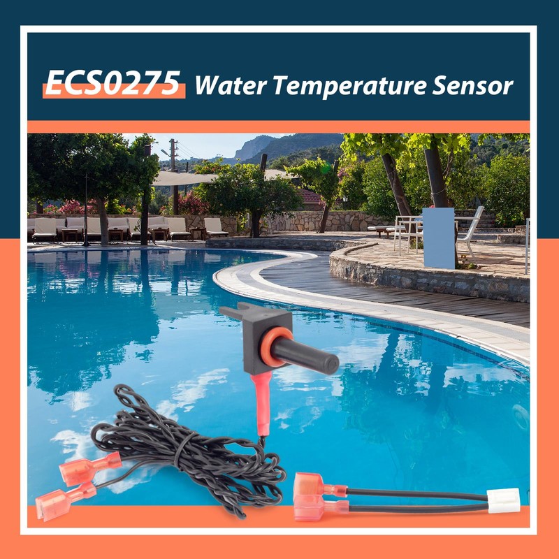 Lisnhlin ECS0275 Water Temperature Sensor Compatible with AquaCal Pool Heater