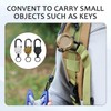 3 Pack Heavy Duty Retractable Keychain Retractable Lanyard with 60cm