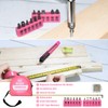 ZUZUAN 25pc Pink Tool Set Household DIY Tool Kit for