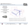 Metal Rectangular Wall Vent - Damper & Screen (RA 310S)