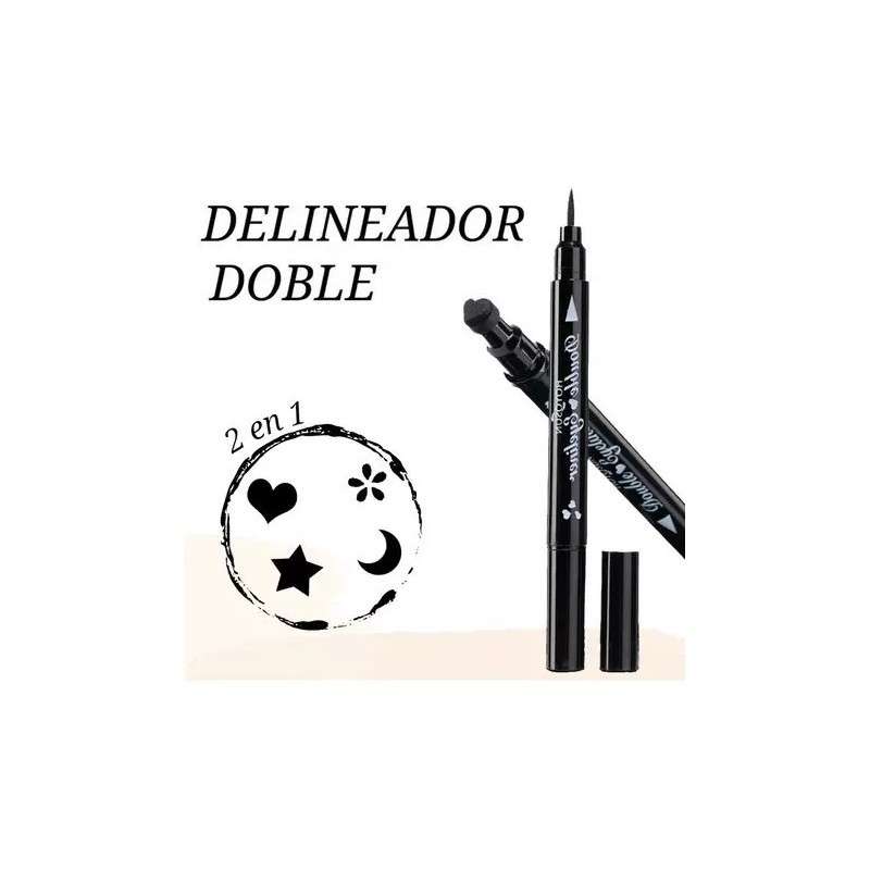 Universo en Linea Delineador Indeleble De Ojos Negro Plumón Y