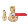 Rv Blow Out Plug Adapter, Sprinkler Blow Out Adapter, Brass