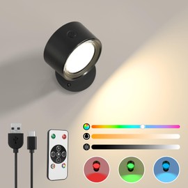 Lightbiz Remote Control for 16 Colour Modes RGB Ambience Wall Lights without Power Connection, Pack of 1