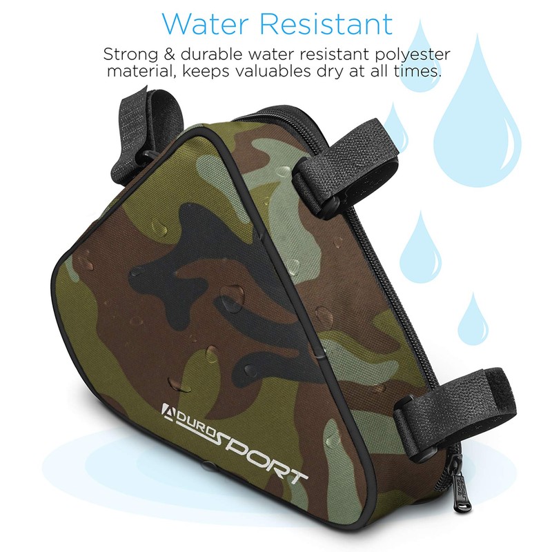 Aduro Sport Bicycle Bike Storage Bag Triangle Saddle Frame Pouch