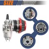 ABCERRSI PZ13 13mm Carburetor with Air Filter Stack Compatible with