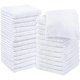 Baby Nappies Washable - Baby Reusable Nappies 100% Cotton - Nappy Absorbent Washable Nappies for Babies - Baby FACE Hand Cloths Bath Flannel Wash Towel Wipe Feeding 60x60cm.Pack of 6