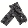 JYTDBCS Fingerless Gloves Punk Armcuffs Gothic Ripped Accessory