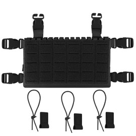 KRYDEX MK5 Placard with Hook Backing Laser Cut Chest Rig (BK)