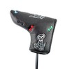 Putter Cover Fits Scotty Cameron Odyssey Pin Type Dog (Black)