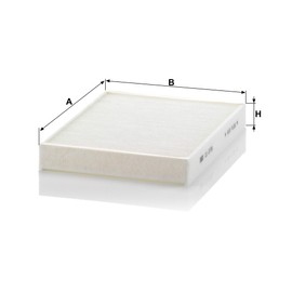 Original MANN-FILTER Interior Filter CU 2736-2 – Cabin air filter set (set of 2) – For passenger cars