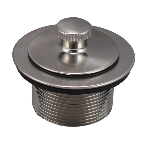 Plumb Pak PP62-3DSBN Lift & Turn Tub Drain Replacement Assembly with Strainer, 5" x 4", Nickel
