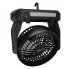 Supersonic Solar Rechargeable Bluetooth Radio + 3-Speed Cooling Fan +