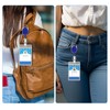 12 Pack Retractable Badge Holders Retractable Badge Reel Clips ID