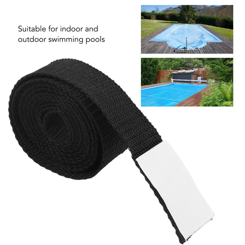 8 Sets Swimming Pool Roller Strap Solar Cover Reel Attachment