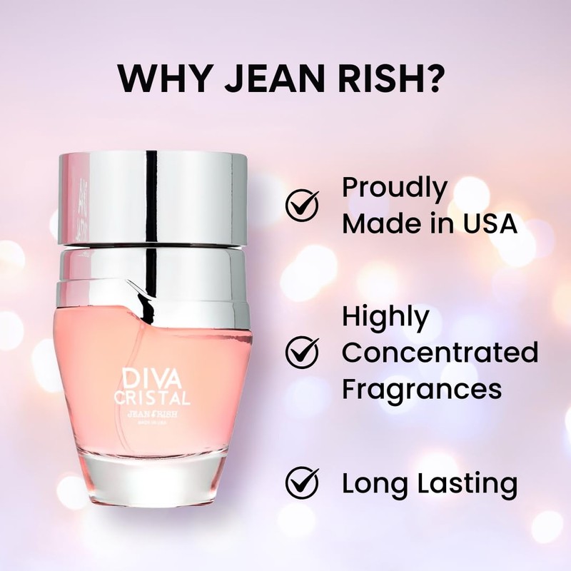 Jean Rish Diva Cristal, Eau De Parfum For Women (3.4