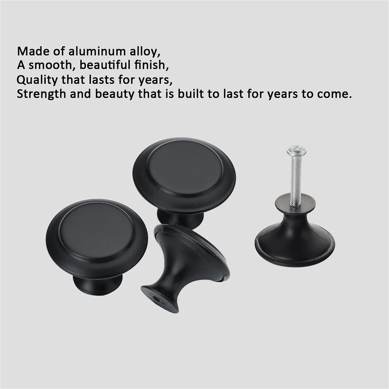 THSIREE 12PCS Cabinet Knobs, Premium Door Drawer Knobs Dresser Pull