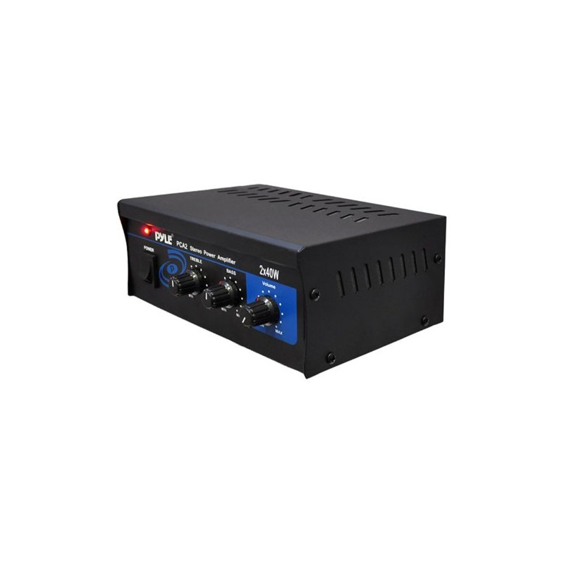 Pyle PCA2 Mini 2x40W Stereo Power Amplifier