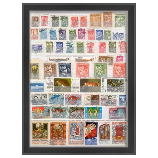 18x26 Black Shadow Box Frame - Shadow Box Frame Interior