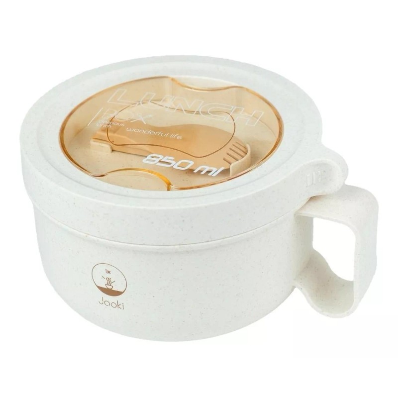 YAKADA Lonchera Portavianda Contenedor Lunch Box 850 Ml Para Fideos