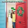 Fun Express St Patricks Day Decorations Shamrock Wreath - 13