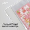 EsiFare Sticker Storage Book, Sticker Storage, Double-Sided Sticker Book, Vertical