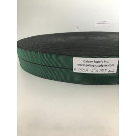 Galaxy Supply Inc. Metal Upholstery Webbing End Clips for Chair 50 pcs + 10 Yards green Webbing 2"