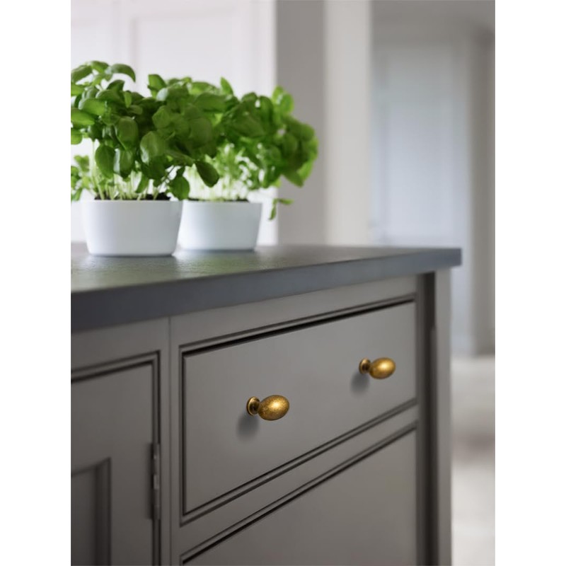Goo-Ki 12 Packed Zinc Alloy for Drawer Knobs - 1.2