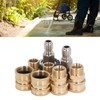 Garden Hose Quick Connector Set 3/8in 3/4in American Garden Hose