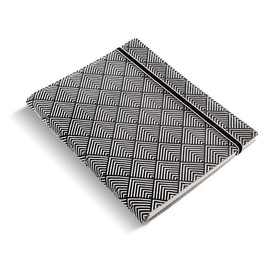 Filofax Notebook Impressions Black & White DIN A5, 115067