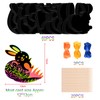 FEPITO 24 Pcs Easter Scratch Paper Kits Bunny Scratch Paper
