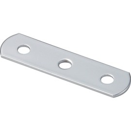 TRUSCO(トラスコ) ジョイント金具19型フラット クロム 長さ75 穴数3 TK19-F3C
