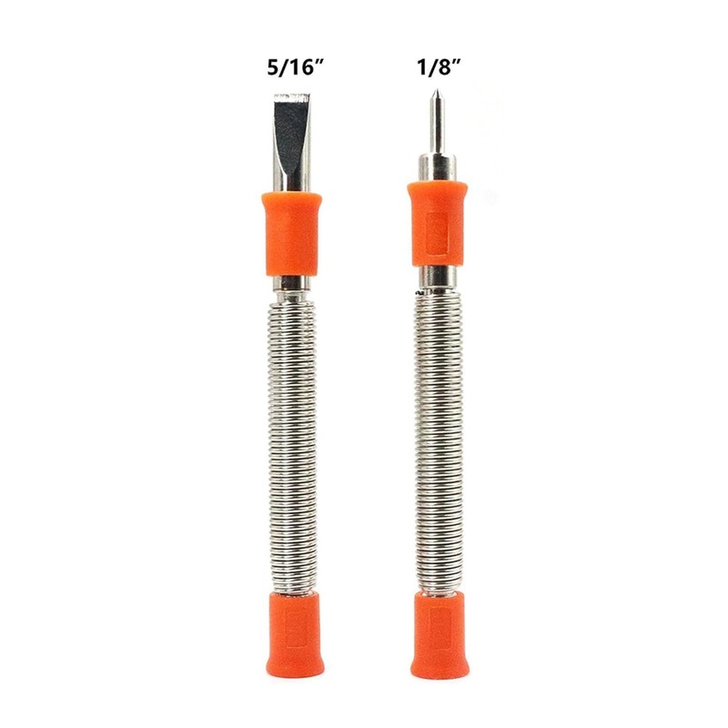 Aswalling 4Pcs Spring Tool Set 5/16-Inch Chisel and 1/8-Inch Center