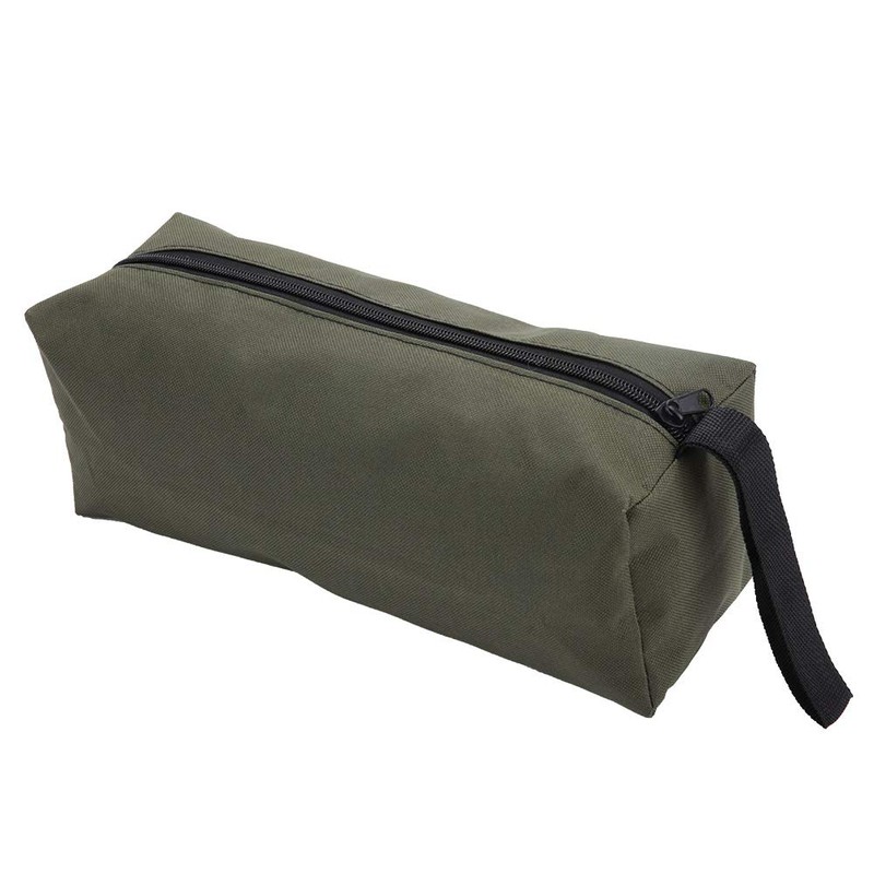 Tool Storage Bag Large Zipper Pouch 600D Polyester Waterproof Multifunctional