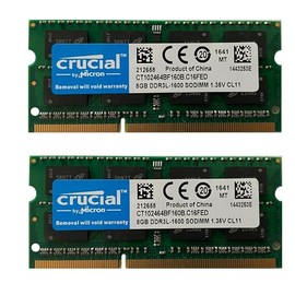 16GB (2 x 8GB) DDR3 1600 MHz RAM Memory Module for QNAP NAS TS-253A, TS-453A, TS-453m