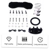 GANAZONO 1 Set Kayak Anchor Trolley Kit Durable Rope Flush