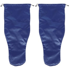 VICASKY Pack of 2 Violin Covers for Violin Bag Satin Violin Rain Cover Bag for Violin Holder Violin Storage Supply Dust Cover for Violin Silk Cloth