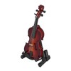 Violin Model Mini Exquisite Musical Instrument Decorative Handicraft Ornament for