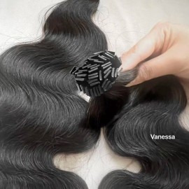 New Human Hair k Tips Bundles k Tip Hair Extensions Human Hair Curly k Tip Wavy k Tips Curly Blonde k Tips Raw k Tip Hair Vendorcolor: straight 50 gram, Stretched Length: 18 Inches