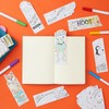 Juvale 24-Pack Color Your Own DIY Bookmarks for Kids &