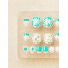 DAISO Titapress Pedi Tips 14 Pack Clear