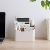 Poeland Remote Control Holder Desk Storage Organizer Box Container for