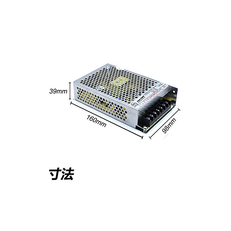 Hlucky753 +5V/8A +12V/8A +24V/3A Output Switching Power Supply DC Stabilized