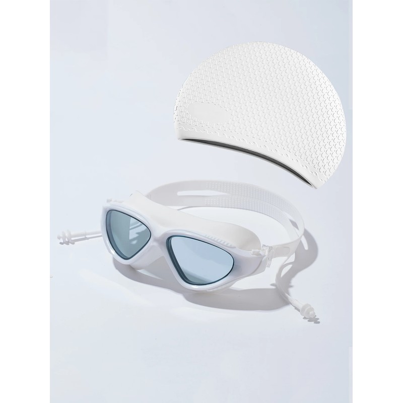 Swimming Goggles for Adults – Anti-Fog Wide Lens with UV