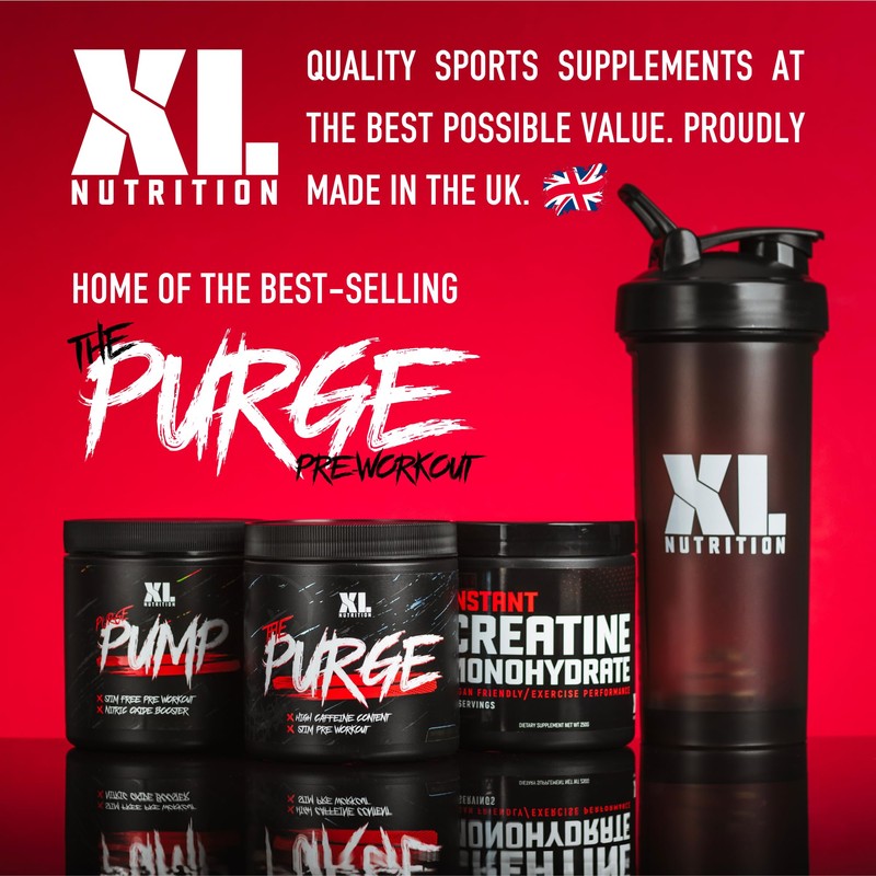 XL Nutrition Creatine Monohydrate 250g | 50 Servings | 5grams