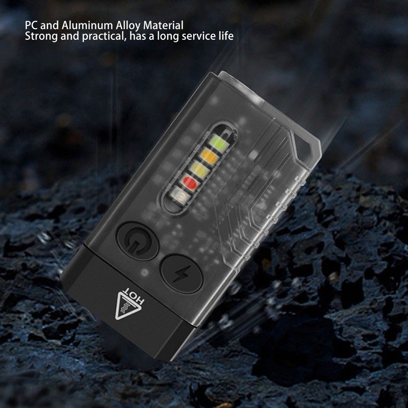 EDC Flashlight 5 Brightnesses 1000 LM Magnetic IPX4 Waterproof LED