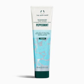 the body shop invigorating foot scrub peppermint 100 ml