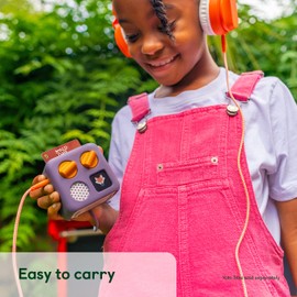 Yoto Yoto Mini Adventure Jacket in Sweet Corn (Yellow) with Matching Wrist Lanyard C Accessory for Kids Mini Audio Device, Anti-Slip Silicone Skin Cover, Fitted Protective Sleeve Case