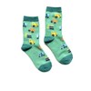 Construction Vehicles Kids Crew Socks Age 7 to 10