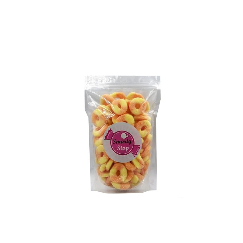 Smarty Stop Mini Sour Gummy Rings Candy GummiRoos (2 Pound